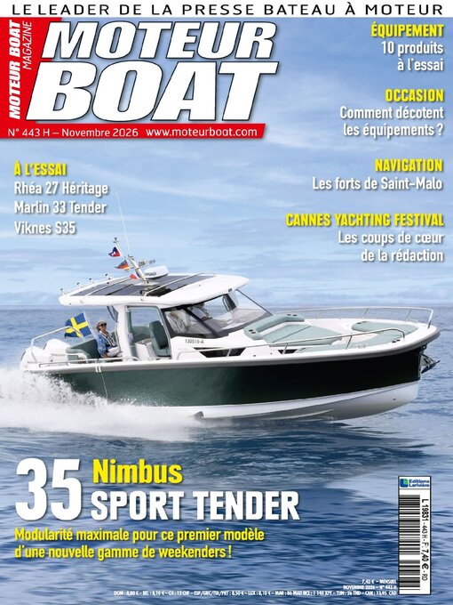 Cover image for Moteur Boat Magazine